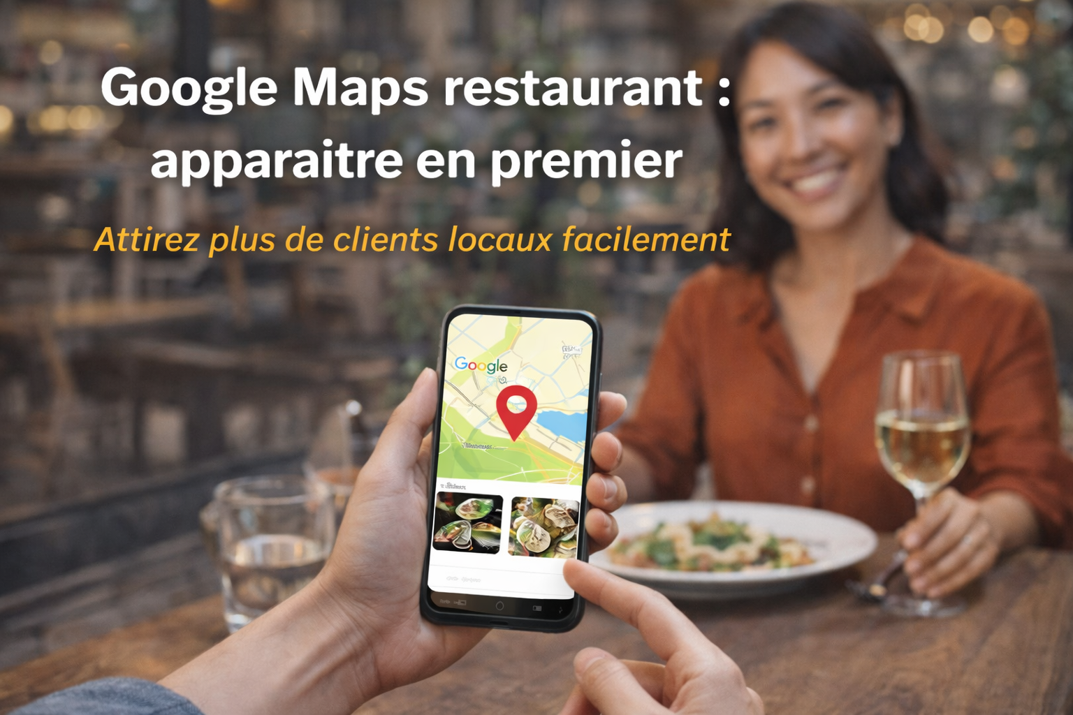 Google Maps restaurant : comment apparaître en premier et attirer plus de clients