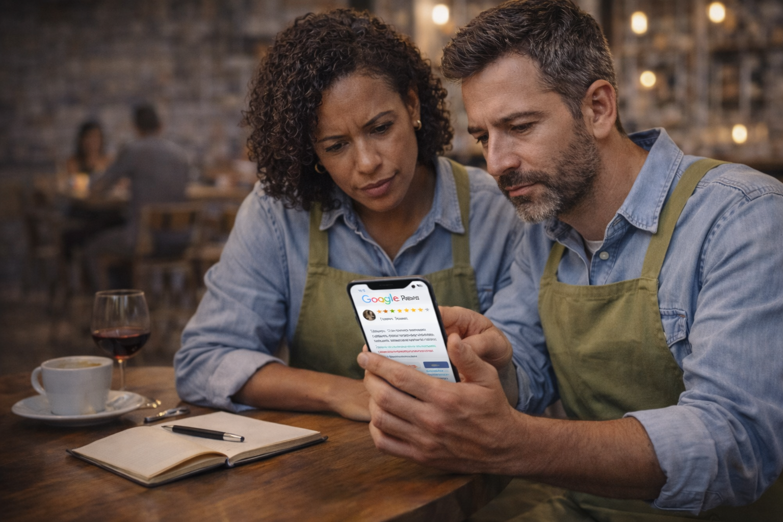 Exemple de réponses aux avis clients (positifs et négatifs) pour restaurant